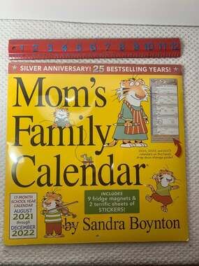Mom's Family Calendar 2021-2022